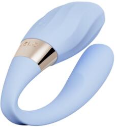 LELO - Vibrator pentru Cupluri Tiani Twist, din Silicon Albastru Vibrator
