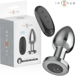 Intense, Intense Anal Toys Intens - Plug Anal 10 Vibrații Metal Cu Telecomandă L