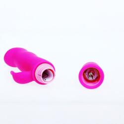 Pretty Love PRETTY LOVE - Blithe, Mini Vibrator Rabbit cu Stimulator Clitoridian și 10 Impulsuri, Lila Vibrator