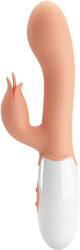 Pretty Love PRETTY LOVE - Bloody Mary, Vibrator Rabbit cu Stimulator Floare și 2 Motoare, 30 Moduri Vibrator