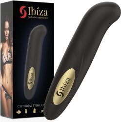 IBIZA IBIZA - Stimulator Clitoridian Reîncărcabil, 10 Moduri de Vibrație, Auriu, 13 x 2, 9 cm Vibrator