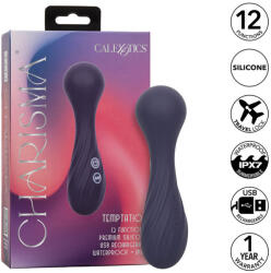 CalExotics - Charisma Temptation vibrator purpuriu cu 12 funcții de vibrație, design flexibil Vibrator