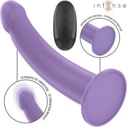 Intense INTENSE - Eddie, Vibrator cu Telecomandă, 10 Moduri, 17.5 cm, Violet Vibrator