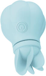 Adrien Lastic - Caress, Stimulator Clitoridian cu 5 Capete Interschimbabile, Albastru Vibrator
