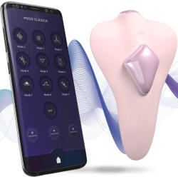 Adrien Lastic - Temptation, Stimulator Clitoridian Purtabil cu Aplicație, Roz Vibrator