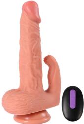 Shequ - Dildo Hayden și Stimulator De Clitor Cu Vibrație și Control De La Distanță 16 Cm Dildo