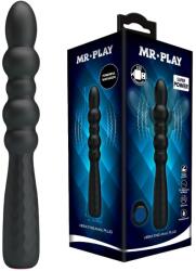 Mr. Play - Plug Anal Vibrant Flexibil, Texturat