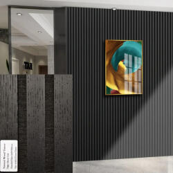 Perfect Acoustic FREJA Akusztikai falpanel 200x60x2, 2cm. Black oak - Egyedi méretre is levágjuk - 200x60x2, 2cm , Grey Oak
