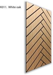 Perfect Acoustic Freja parketta mintás akusztikus falipanel 120x60x0, 9cm - világos tölgy - sötét tölgy
