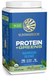 Sunwarrior Protein + Greens Warrior Blend, pudra, 750g, Sunwarrior, Superalimente verzi (PRO41)