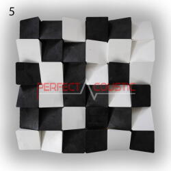 Perfect Acoustic Art nagy kockás akusztikai diffúzorok 60x60x6cm- 5 színben - 14-es színkód , 60x60x6cm Csomagolás nélkül, személyes átvétel
