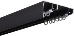 Perfect Acoustic DECO előlapos mennyezeti antracit karnis szett fém - többféle méretben - 240cm