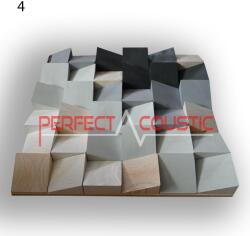 Perfect Acoustic Art akusztikai diffúzorok 60x60x6cm - 11-es színkód , 70x70x6cm csomagolás nélkül