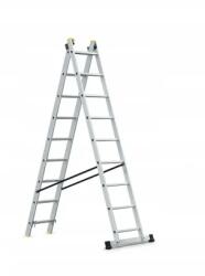 AWTools Алуминиева сгъваема стълба AWTools AW23072/ 2х9 (AW23072)