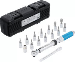BGS technic nyomatékkulcs-készlet 1/4" 3 - 24 Nm 16 db-os (72088)