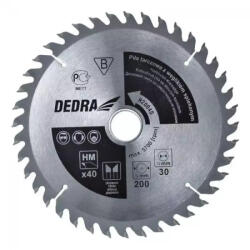 Dedra körfűrészlap 305x30 mm Z40 keményfémlapkás fához (H30540) - toolgo