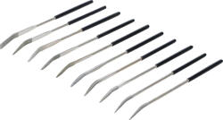 BGS technic gyémánt tűreszelő készlet hajlított 140 x 3 mm 10 db (1921)
