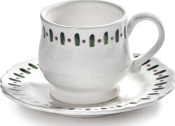 Serax Cești cu farfurioare Charly 240 ml, verde-violet, 2 buc (B8926305-521)
