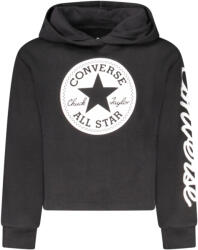 Converse lányka cipzáras kapucnis pulóver, fekete (369889_NE023_3A)