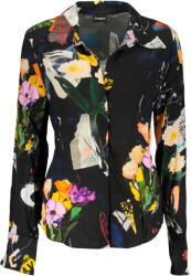 Desigual Női Hosszú Ujjú Ing, Fekete - globaltrends - 20 990 Ft
