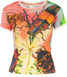 DESIGUAL Női Rövid Ujjú Póló, Piros (26swtk27_ro9019_xs)