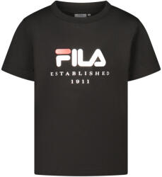 Fila Rövid Ujjú Lány Póló, Fekete