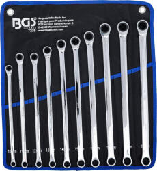 BGS technic racsnis csillagkulcs készlet 10-19 mm, extra hosszú, 10 részes (7239)