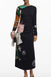 Desigual Női Hosszú Fekete Ruha - globaltrends - 26 990 Ft