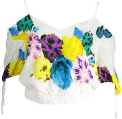 DESIGUAL Rövid Ujjú Női Fehér Póló - globaltrends - 16 990 Ft