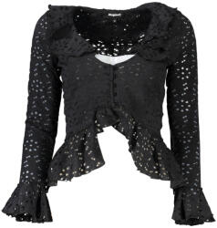 Desigual hosszú ujjú női ing, fekete - globaltrends - 16 990 Ft