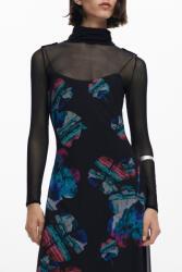 Desigual Női Hosszú Fekete Ruha - globaltrends - 30 990 Ft