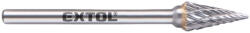 Extol mini keményfém turbómaró 6 x 13 mm / 3 kúpos, hegyes (8703893)