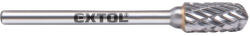 Extol mini keményfém turbómaró 6 x 13 mm / 3 hengeres, kerek orrú keresztfogazás (8703823)