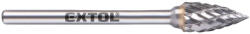 Extol mini keményfém turbómaró 6 x 13 mm / 3 íves, hegyes orrú (8703863)