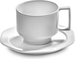 Serax Cești de cafea cu farfurioare Alba 250 ml, 2 buc (B9226317-001)