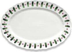 Serax Farfurie de servire Charly ovală 28 x 40 cm, verde-violet (B8926307-521) Tava