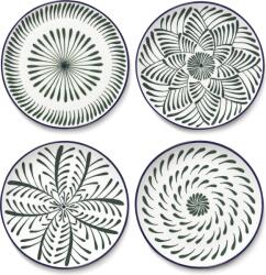 Serax Farfurii de masă Bazaar 27 cm, verzi, 4 buc (B8926201-506)