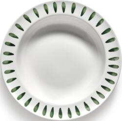 Serax Farfurii adânci Charly 23, 5 cm, verzi, 2 buc (B8926303-500)