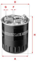 SOFIMA filtru combustibil SOFIMA S 4077 NR (S 4077 NR)