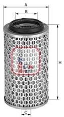 SOFIMA Filtru aer SOFIMA S 0270 A (S 0270 A) - automobilus