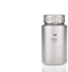 Keith Titanium Sport Bottle gri 900 ml