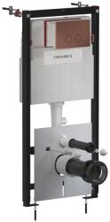 Omnires Rezervor incastrat Omnires StrongFrame ECO pentru vas WC suspendat si clapeta de actionare Steel-R45 finisaj cupru antichizat periat (STFWCECO1R45-RORB)