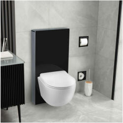 BALNEO Rezervor incastrat Balneo Fix-Frame Glass Milky Black (F0102020201-1)