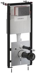 Omnires Rezervor incastrat Omnires StrongFrame ECO pentru vas WC suspendat si clapeta de actionare Steel-R45 finisaj antracit periat (STFWCECO1R45-RAT) - neakaisa