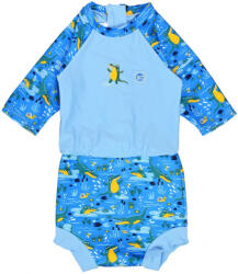 Splash About happy nappy sunsuit crocodile swamp l