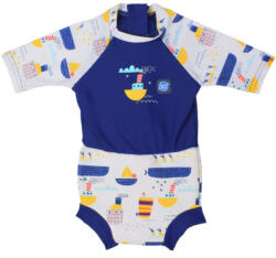 Splash About happy nappy sunsuit tug boats xl