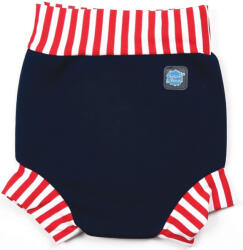 Splash About Costum de înot pentru sugari splash about happy nappy navy/red stripe