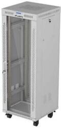 Lanberg Carcasa server LANBERG Cabinet metalic Lanberg 19" 32U 600x600cm, gri, cu usi din sticla (FF01-6632-12SL)