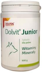 DOLFOS Vitamine pentru căței și câini tineri DOLFOS Dolvit Junior 800 g cu calciu și fosfor
