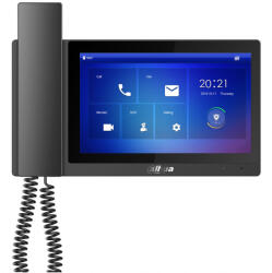 Dahua Post videointerfon interior IP Wi-Fi cu receptor, ecran tactil 7 inch, PoE, slot SD - Dahua VTH5421E-H (VTH5421E-H)
